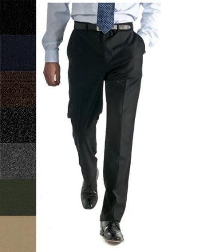 Beautiful Wool Blend Slacks By All Sizes and Colors unhemmed unfinished bottom mensusa