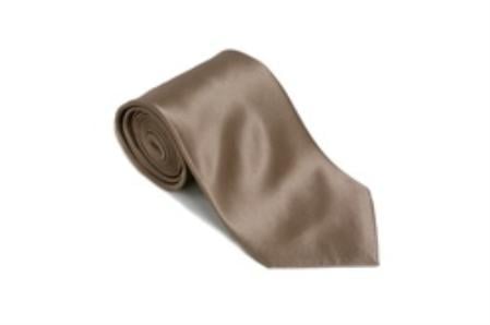 Beaver 100% Silk Solid Necktie With Handkerchief Buy 10 of same color Tie For $25 Each-Men's Neck Ties - Mens Dress Tie - Trendy Mens Ties mensusa