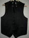 Black Color Fully Lined Waist Length Luxury Vest Waist coat - Men's Neck Ties - Mens Dress Tie - Trendy Mens Ties mensusa