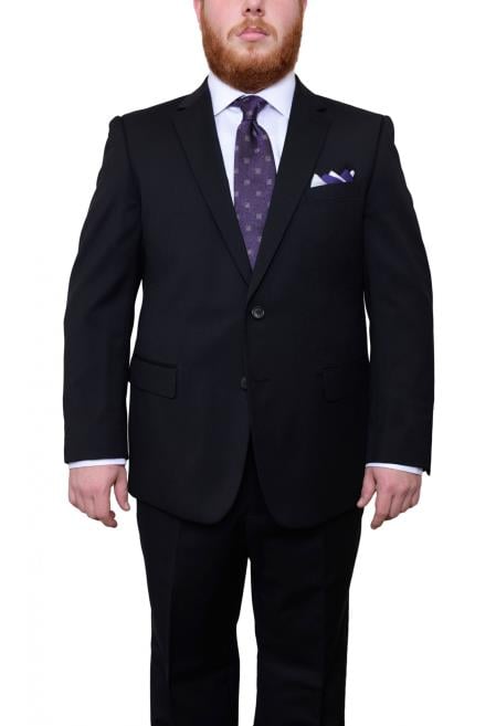 Mix and Match Suits Men's Portly CUT Suit Available in 10 Colors Executive Fit Suit - Mens Portly Suit main image 1