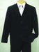 Boy's 2 Piece Fashion Suit in Solid Colors mensusa