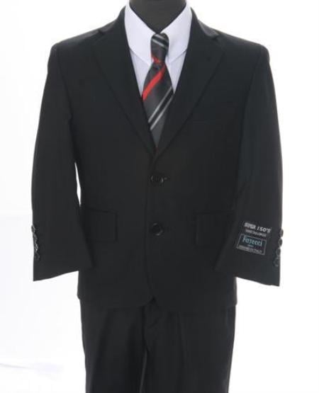 Men'S 2 Piece 2 Button - Color: Dark Grey Suit main image 1