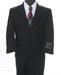 Boy's 2 piece 2 Button Suit Black mensusa