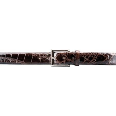 Chocolate World Best Alligator ~ Gator Skin Belt