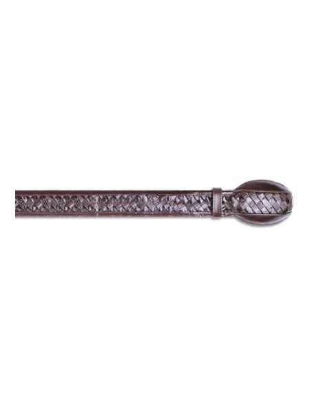 Los Altos Brown / Cafe Genuine Eel Belt
