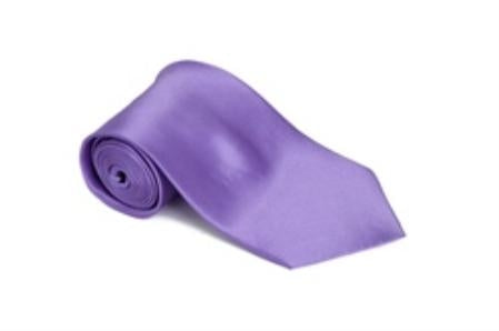 Bushlavender 100% Silk Solid Necktie With Handkerchief Buy 10 of same color Tie For $25 Each-Men's Neck Ties - Mens Dress Tie - Trendy Mens Ties mensusa
