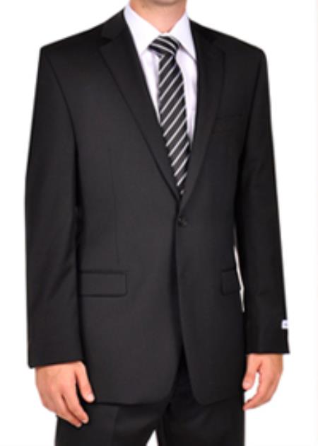 Mix and Match Suits Black Slim Fit Dress Suit main image 0