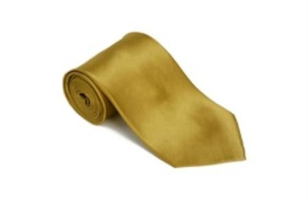 Ceylonyellow 100% Silk Solid Necktie With Handkerchief Buy 10 of same color Tie For $25 Each-Men's Neck Ties - Mens Dress Tie - Trendy Mens Ties mensusa