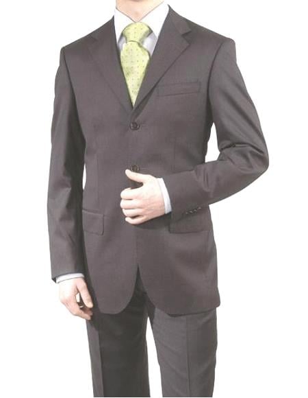 Men's Fashion three piece 2 button suit in Super 150's Luxurious Copper~Rust~Cognac