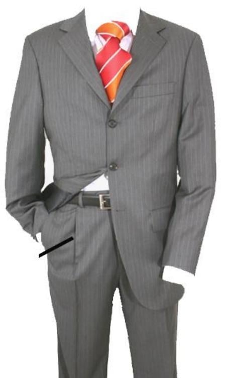 Available In 2 Or 3 Buttons Style Regular Classic Cut Dark Charcolal Gray 2 Side Vented SUPER 150 WOOL Cheap Priced Business Suits Clearance Sale main image 1