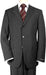 Charcoal Gray Side Vent Available in 2 or 3 Buttons Style Regular Classic Cut Super 150's - mensusa