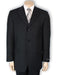Cheap Priced Men's Dress Suit For Sale 2or3or4 Button Style normal Black Pinstripe Light Weight On Sale - mensusa