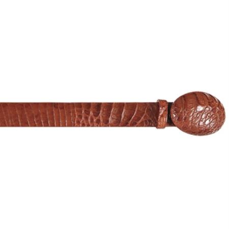 Cognac caiman ~ World Best Alligator ~ Gator Skin Belly