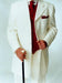 Cream ~ Ivory ~ Off White Tuxedo Fashion Men's Suits mensusa