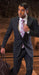 Cut Style Jacket & Pants CLASSIC SLIM FIT 2 PIECE 2 BUTTON CHARCOAL Men's SUIT Pick Stitched 100% Super 150'S Wool mensusa
