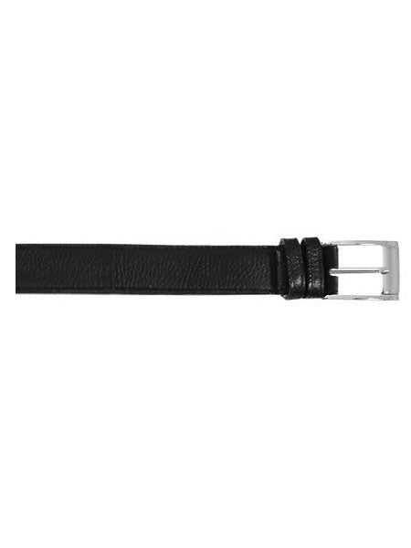 Cinto Vaquero Negro Black All-Over Genuine Deer Belt