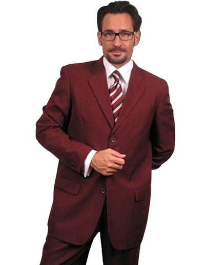 Dark Burgundy ~Maroon Suit ~ Wine Color~Wine 2 or Three ~ Men's Dress 2 Piece Cheap Priced Business Suits Clearance Sale For Men mensusa