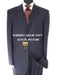 Designer Brand Name Three ~ 3 Buttons premier quality italian fabric Liquid Darkest Dark Navy Super 150's non back vent coat style mensusa