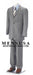 Double Vent Clowdy Light Gray Super 140'S Wool 3 Buttons Men's Cheap Priced Business Suits Clearance Sale mensusa