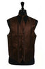 Dress Tuxedo Wedding Vest/Tie/Bowtie Sets (Brown Tone on Tone) Buy 10 of same color Tie For $25 Each - Men's Neck Ties - Mens Dress Tie - Trendy Mens Ties mensusa