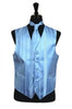 Dress Tuxedo Wedding Vest/Tie/Bowtie Sets (Light Blue Tone on Tone) Buy 10 of same color Tie For $25 Each - Men's Neck Ties - Mens Dress Tie - Trendy Mens Ties mensusa