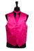 Dress Tuxedo Wedding Vest ~ Waistcoat ~ Waist coat Tie Set Hot Pink Tuxedo Buy 10 of same color Tie For $25 Each - Men's Neck Ties - Mens Dress Tie - Trendy Mens Ties mensusa