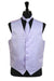 Dress Tuxedo Wedding Vest ~ Waistcoat ~ Waist coat Tie Set Lavender Buy 10 of same color Tie For $25 Each - Men's Neck Ties - Mens Dress Tie - Trendy Mens Ties mensusa