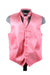 Dress Tuxedo Wedding Vest ~ Waistcoat ~ Waist coat Tie Set Salmon ~ Coral ~ Melon ~ Peachish Pinkish Color Buy 10 of same color Tie For $25 Each - Men's Neck Ties - Mens Dress Tie - Trendy Mens Ties mensusa
