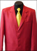 Excluive Three buttons Men's Dress Cheap Priced Blazer Jacket For Men or Suit with Metal Buttons in Red Colors mensusa