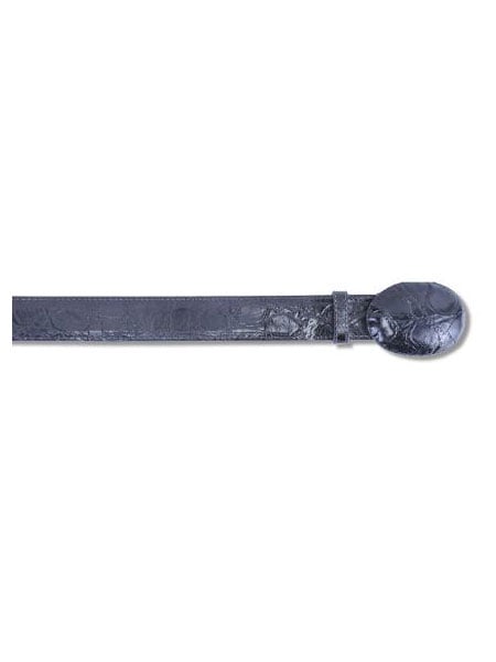 Kenya Gray All-Over Genuine Quality Leather Belt