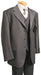 Heather Gray Available in 2 or Three ~ 3 Buttons Style Regular Classic Cut Affordable Cheap Priced Men's Dress Suit For Sale mensusa
