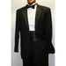 High Quality 2-Button Super 120's rayon Side Vented Tuxedo + Shirt + Bow Tie + Any Color of your Choice CUMMERBUNDSand Bowtie Set mensusa