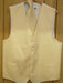 IVORY GROOMSMEN DRESS TUXEDO WEDDING Vest ~ Waistcoat ~ Waist coat & TIE SET Buy 10 of same color Tie For $25 Each - Men's Neck Ties - Mens Dress Tie - Trendy Mens Ties mensusa