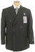 Jet Black & White Pinstripe Double Breasted Suits Comes in 3 Colors - mensusa