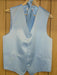 LIGHT BLUE GROOMSMEN DRESS TUXEDO WEDDING Vest ~ Waistcoat ~ Waist coat & TIE SET Buy 10 of same color Tie For $25 Each - Men's Neck Ties - Mens Dress Tie - Trendy Mens Ties mensusa