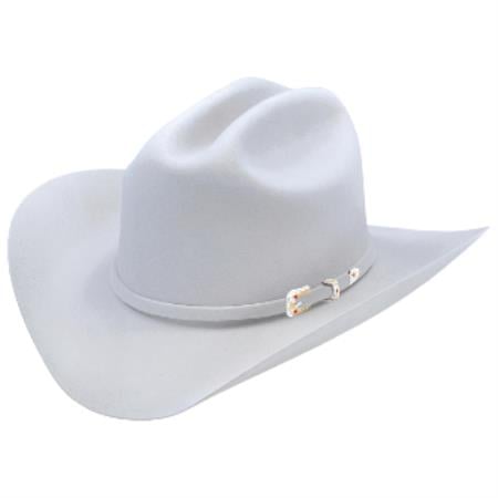Gray Los Altos Hats Joan Style Felt Cowboy Hat