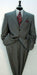 Luxurious Charcoal Grey Side Vented Premier quality italian fabric Design Men's 3-Button Super 150s Solid - mensusa