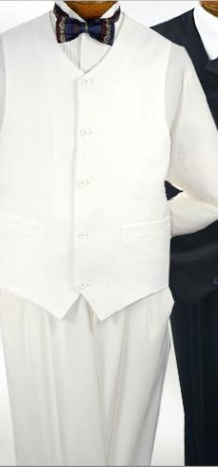Men'S Brown 2-Piece Dress Tuxedo Wedding Vest ~ Waistcoat ~ Waist Coat Set Buy 10 Of Same Color Tie For $25 Each - Men'S Neck Ties - Mens Dress Tie - Trendy Mens Ties main image 0