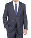 Men's 2 Button Blue Stripe ~ Pinstripe Suit mensusa