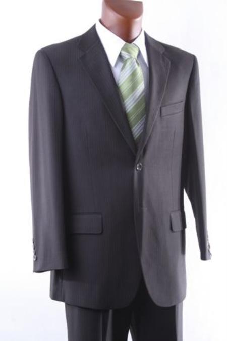 Men's Summer 2 Button Brown  Suit main image 1