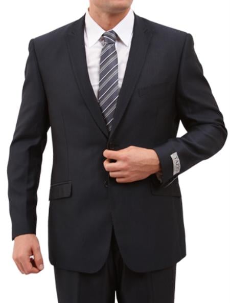 Men's 2 Button Front Closure Slim Fit Suit — Menssuitsatlanta