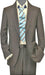 Men's 2 Button Vented Taupe ~ Beige Mini Pattern Weave Pattern Texture Pattern Suit mensusa