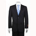 Men's 2-button Solid Charcoal 2 Piece Suits - Two piece Business suits Suit mensusa