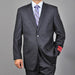 Men's Authentic Mantoni Brand Charcoal Grey 2-button Suit - High End Suits - High Quality Suits mensusa