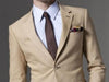 Men's & Boys Sizes Men's Kids Sizes Taupe Linen Suit Perfect for toddler Suit wedding attire outfits 100% Linen 2-Button - Mens Linen Suit mensusa