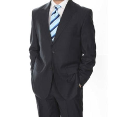 Men's Classic Peaked Lapel 2-button Suit mensusa