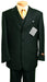 Men's Fashion three piece suit in Luxurious Black mensusa