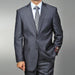 Men's Grey Teakweave 2-button Suit mensusa