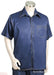 Men's Lustrous Polyester Short Sleeved Mens Walking Casual Suit mensusa