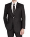 Men's Online Sale Clearance Slim Fitted Suit Black mensusa